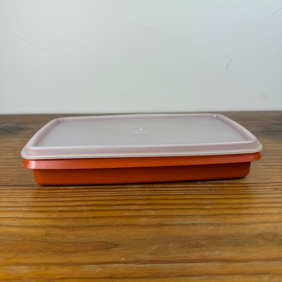Vintage Tupperware Butter Dish + Rectangular Container | Modular Kitchen Set - Picture 7 of 13